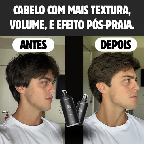 Spray Texturizador Cabelo Masculino Sea Salt Better 200ml