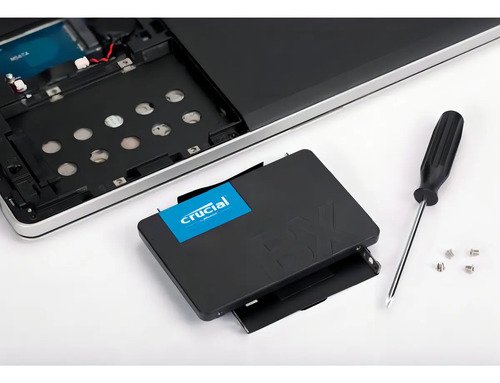 Ssd 1tb Sata Iii 2,5 Pol. Crucial Bx500 Ct1000bx500ssd1 Velocidade De Leitura Até 540mb/s Disco Sólido Interno