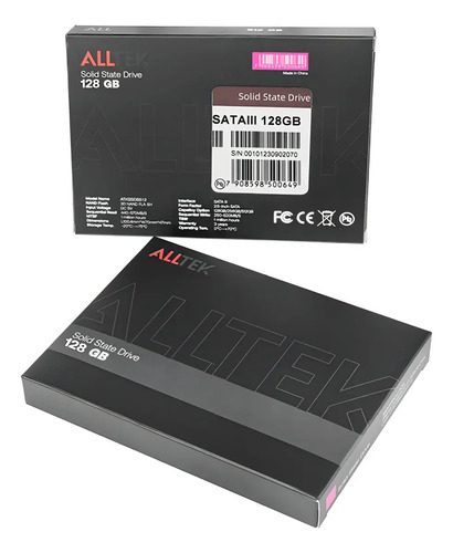 Ssd alltek 128gb sata iii 25 interno para pc e notebook