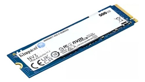 SSD Kingston NV3 500GB M2 2280 NVME PCIe 4.0 Gen 4x4