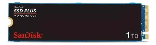 Ssd M.2 Nvme 1tb Sandisk Plus Sdssda3n-1t00-g26 3200mbps