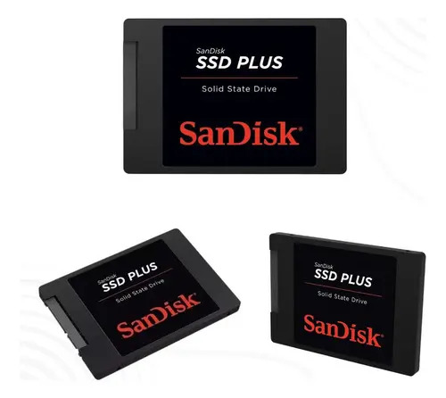 SSD SanDisk Plus 480 GB SATA III para PC e Notebook