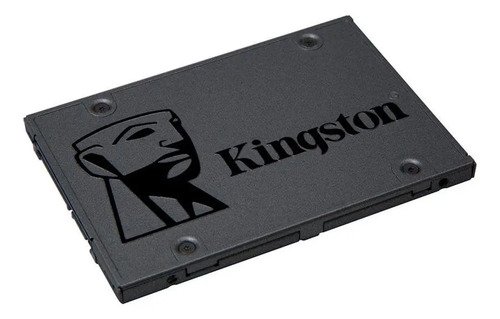 SSD Sata 3.0 6Gb/s 960GB Interno Kingston A400 SA400S37/960G Leitura Até 500Mb/s e Gravação Até 450Mb/s Cor Preto