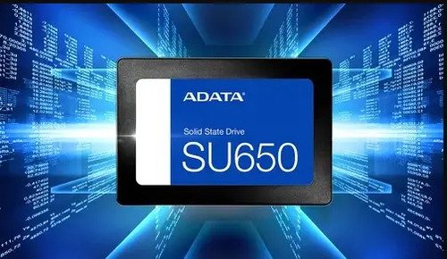 SSD240GB Adata 2.5 SU650 ASU650SS-240GT-R 240GB preto