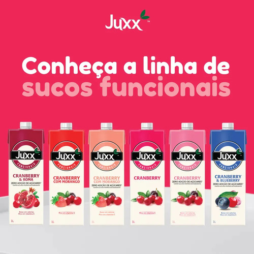 Suco De Cranberry Juxx 1 Litro