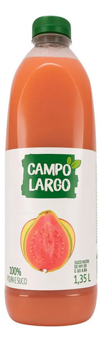 Suco de goiaba campo largo sem adicao de acucar 135l