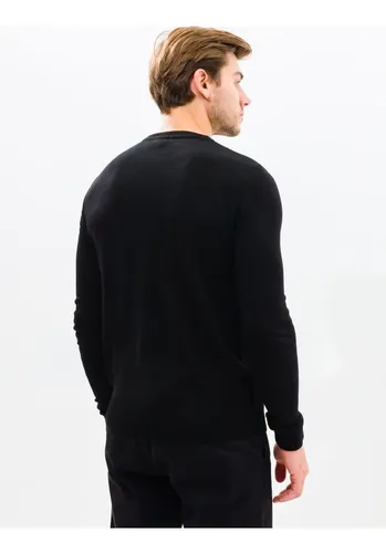 Suéter Blusa De Tricot Masculino Liso Blusa Lã Masculina