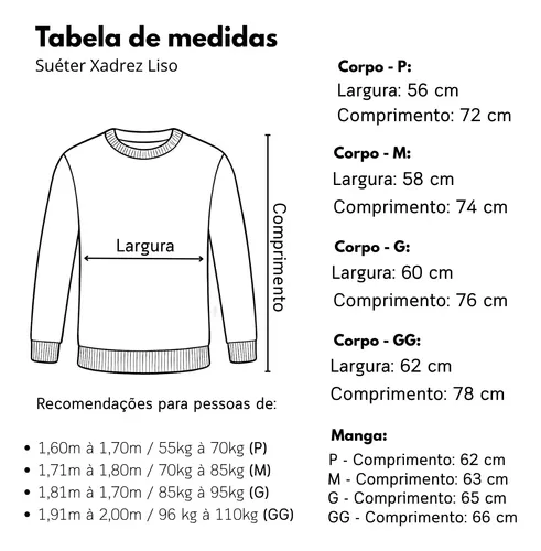 Suéter Masculino Lã Tricot Manga Longa Xadrez Blusa De Frio