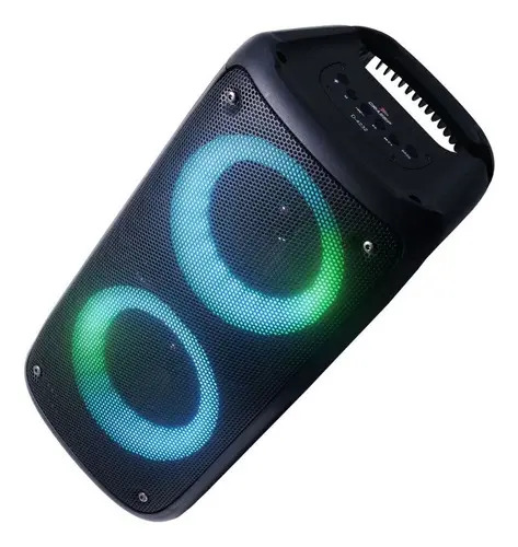 Super caixa de som completa amplificada 200w 40 cm de altura