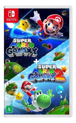 Super mario galaxy y super mario galaxy 2 switch fisico
