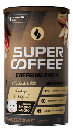 Supercoffee 30 super coffee 380g caffeine army sabor lingu