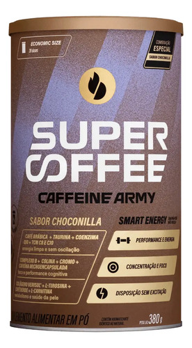 Supercoffee choconilla economic size 380g caffeine army