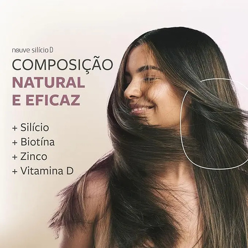 Suplemento Alimentar Nouve Silício D Mantecorp 30 Cápsulas Sem sabor