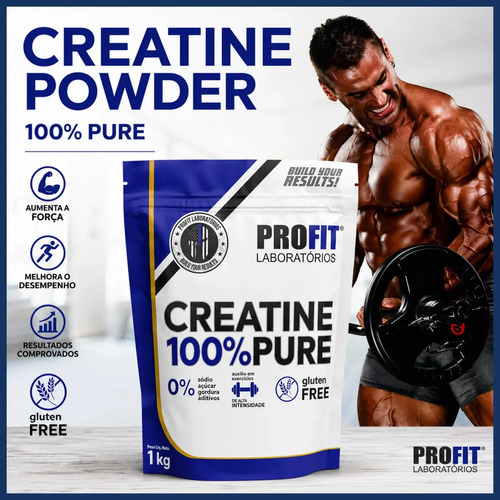 Suplemento en pó ProFit Laboratórios Creatina Pura Creatina de Creatine Power x 1kg