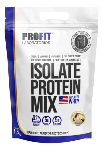 Suplemento en po profit laboratorios proteinas de isolate pr