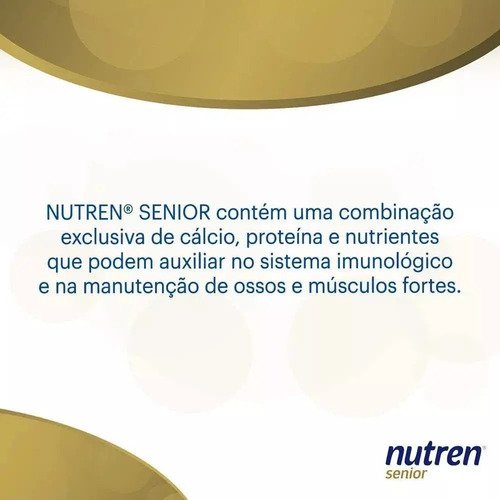 Suplemento Nestlé Nutren Senior Baunilha em pote 740g
