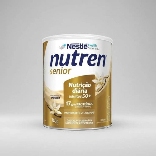 Suplemento Nestlé Nutren Senior Baunilha em pote 740g