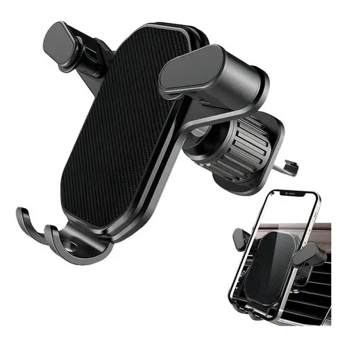 Suporte Celular Gps Veicular Carro Ar Condicionado Gira 360