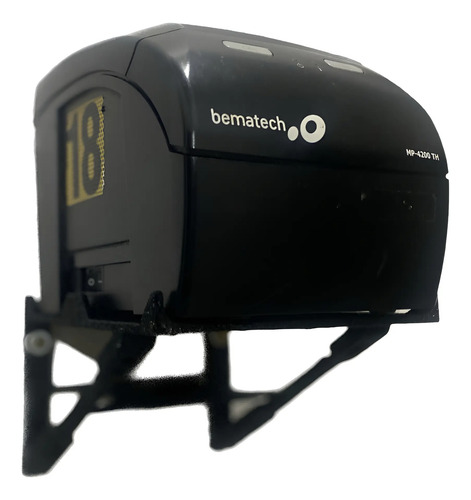 Suporte de parede para impressoras termicas tipo bematech