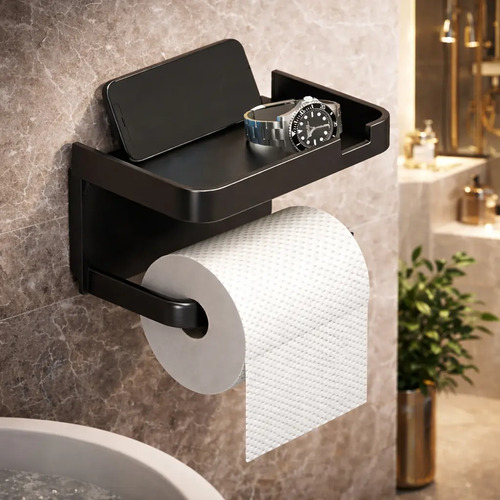 Suporte papel higienico sem necessidade de furar xlh