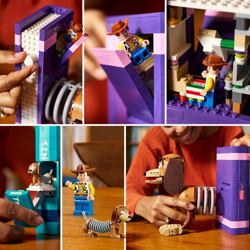 Suporte para livros LEGO® Disney Pixar Toy Story Slinky 43301