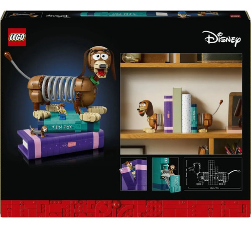Suporte para livros LEGO® Disney Pixar Toy Story Slinky 43301