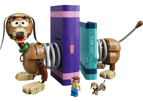Suporte para livros LEGO® Disney Pixar Toy Story Slinky 43301