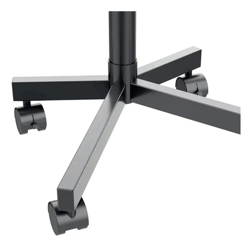 Suporte Pedestal Para Tv De 23 A 60 Com Rodinhas Bandeja Cor Preto