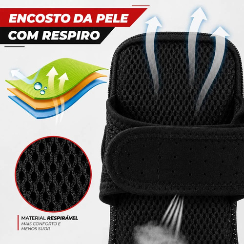 Suporte Porta Celular Braçadeira Corrida Caminhada Esportiva