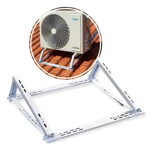Suporte telhado ar condicionado split 7000 a 24000btus
