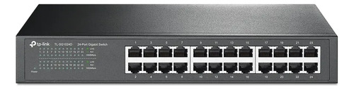 Switch 24 portas gigabit 101001000 mbps tp link tl sg1024d