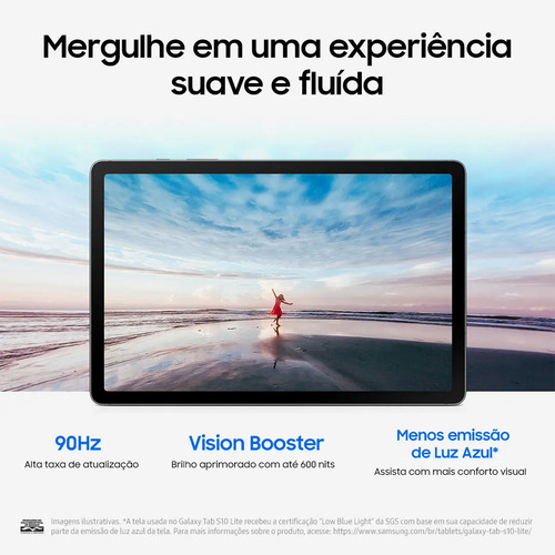 Tab Samsung Galaxy S10 Lite 128gb, 6gb Ram Cinza