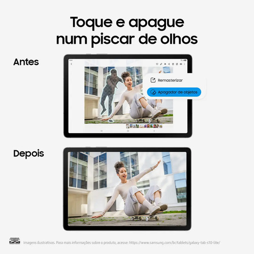 Tab Samsung Galaxy S10 Lite 128gb, 6gb Ram Cinza