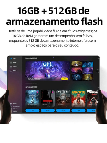 Tablet Android 15 512gb 16gb Ram Tela 11.6 2K HD, Câmera 48mp, 8800mah, Wifi 5G com Kit Completo Para Estudo E Trabalho