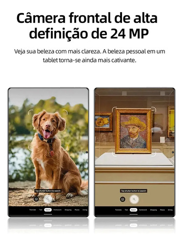 Tablet Android 15 512gb 16gb Ram Tela 11.6 2K HD, Câmera 48mp, 8800mah, Wifi 5G com Kit Completo Para Estudo E Trabalho