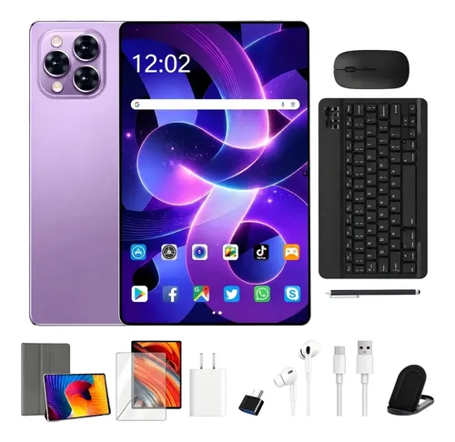 Tablet android 15 tab kit completo ram 16gb 512gb 116 hd