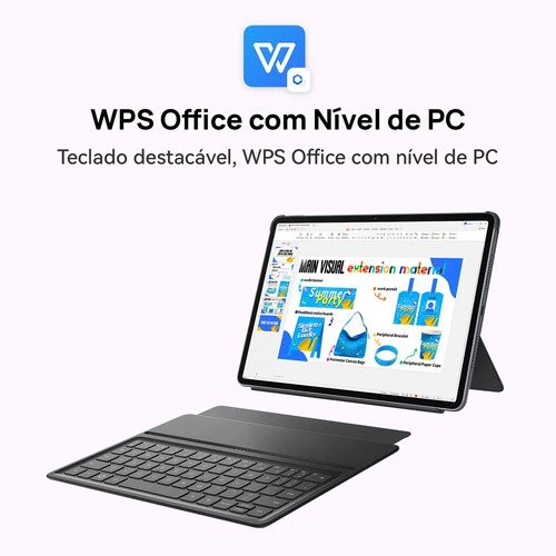 Tablet Huawei MatePad 11.5 Edição PaperMatte Wifi, 256 GB, com Teclado