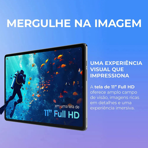 Tablet Positivo Vision Tab 11 Caneta E Capa 4g 11 128gb Preto