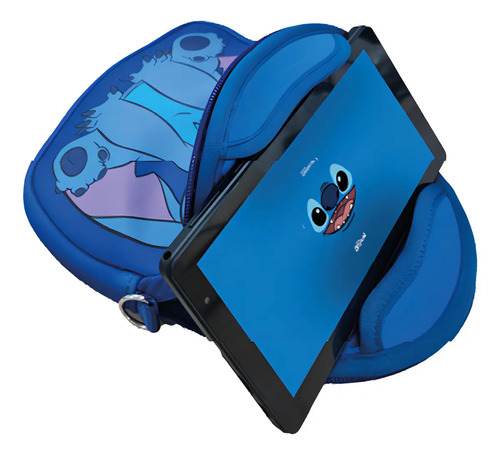 Tablet Positivo Vision Tab 7 Stitch, 64 GB, 3 GB RAM, Tela 7" IPS, Android 14 Go, com Capa e Mochila