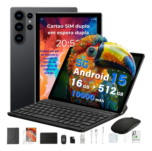 Tablet s26 android 15 dual sim 5g 16gb512gb128gb 10000mah