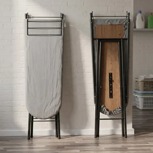 Tabua De Passar Roupa Resistente Tecido Térmico 3 Alturas