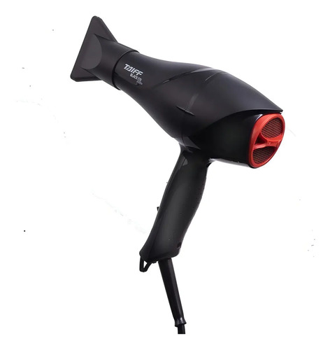Taiff black ion secador de cabelo profissional 2000w cor pre