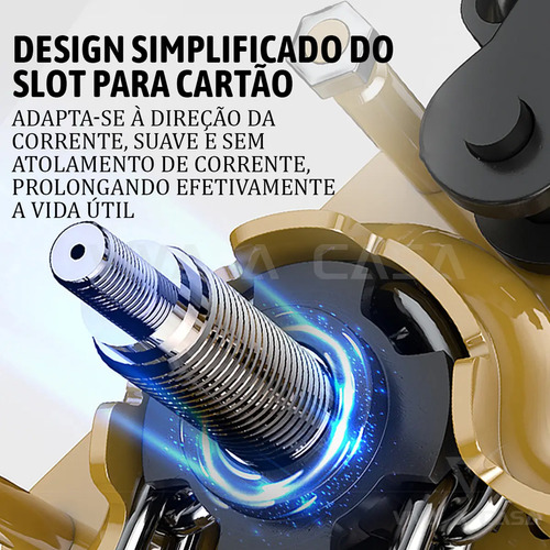 Talha Manual Catraca Alavanca Com Corrente 2t 3m Freio Duplo