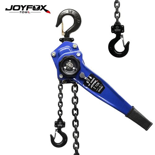 Talha manual com alavanca 2 ton 8mm 3m elevevacao joyfox