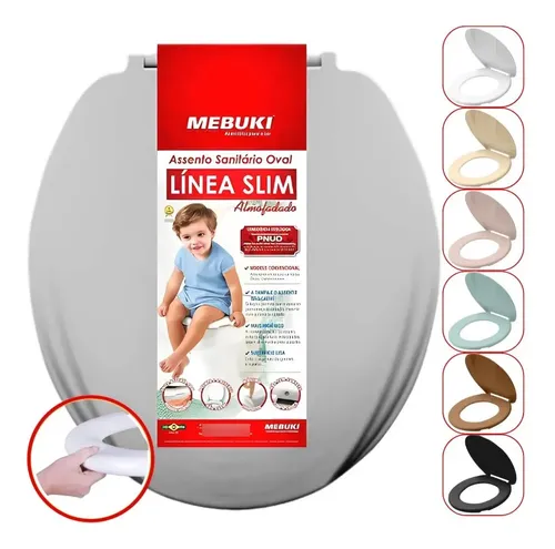 Tampa pra vaso sanitario almofadado deca icasa logasa celite