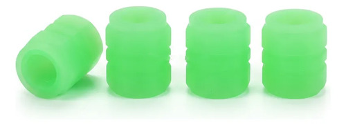Tampas de valvula fluorescentes kit 4 para carro moto bike