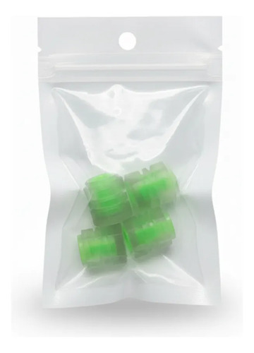 Tampas De Válvula Fluorescentes Kit 4 Para Carro Moto Bike
