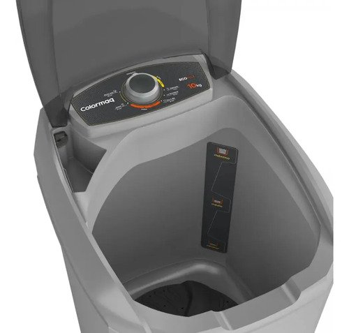 Tanquinho Colormaq Lavadora Roupas Semi-automática Lcs 10kg Cor Prata