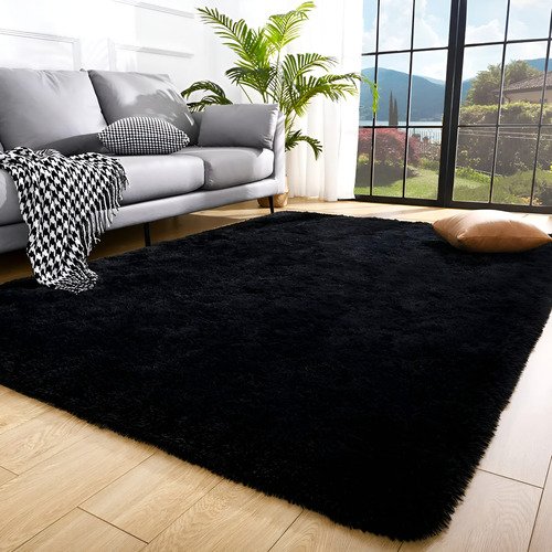Tapete decorativo felpudo 200x150 sala quarto escritorio cor 1