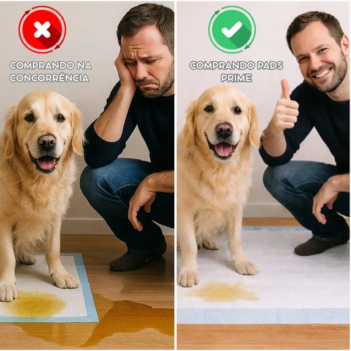 Tapete Higiênico 80x60 50un Pet Cachorro Cães Pads Prime